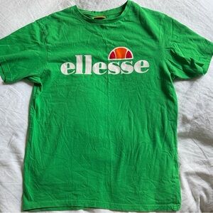 ellesse Woman's Green Logo T-Shirt